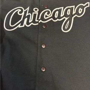 Chicago White Sox Paul Konerko MLB Baseball Jersey Youth  10/12 Black Majestic